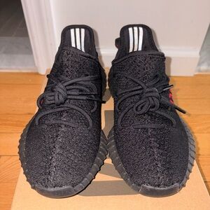 Adidas Black Yeezy Boost 350 V2 Sneakers